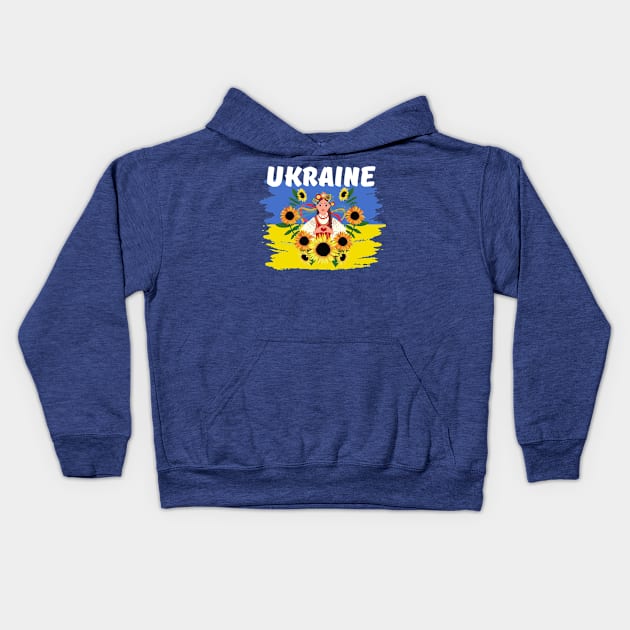 2nd Design By Artist Living In Ivano-Frankivsk, Ukraine Kids Hoodie by The Christian Left